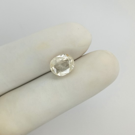 Yellow Sapphire (Pukhraj) 4.75 Ct Gem Quality Yellow Sapphire (Pukhraj) 4.75 Ct Gem Quality